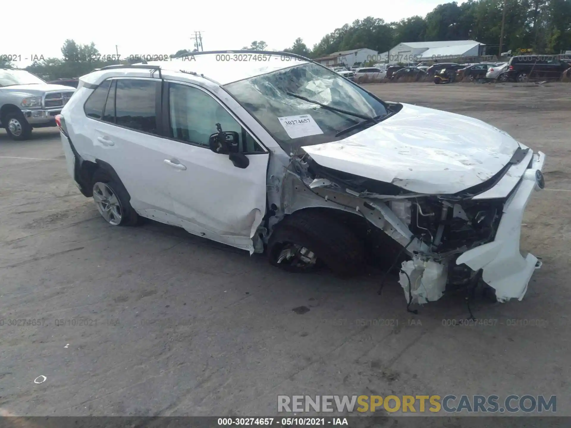 6 Photograph of a damaged car 2T3W1RFV4MW133862 TOYOTA RAV4 2021