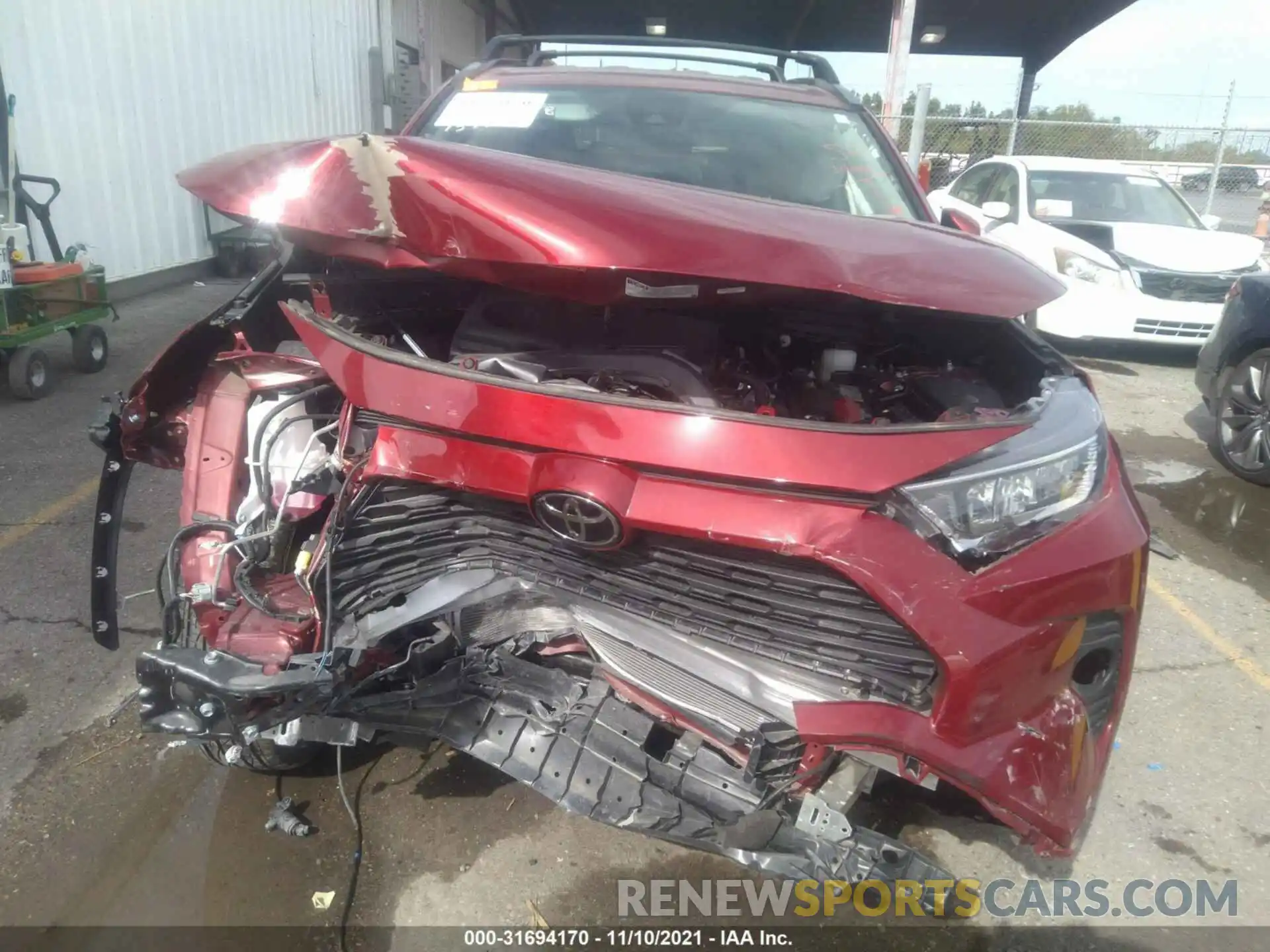 6 Photograph of a damaged car 2T3W1RFV4MW139337 TOYOTA RAV4 2021