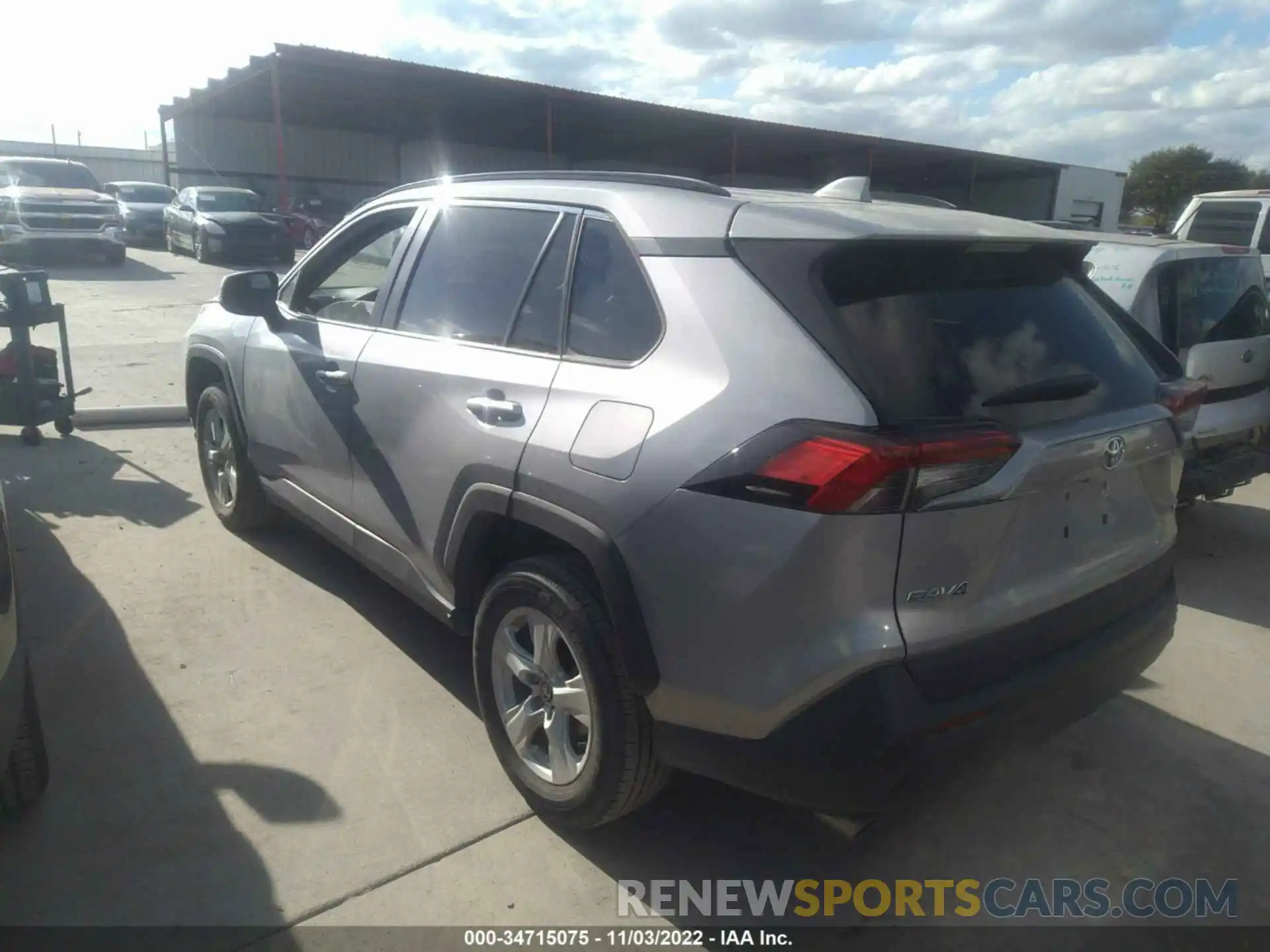 3 Photograph of a damaged car 2T3W1RFV4MW150287 TOYOTA RAV4 2021