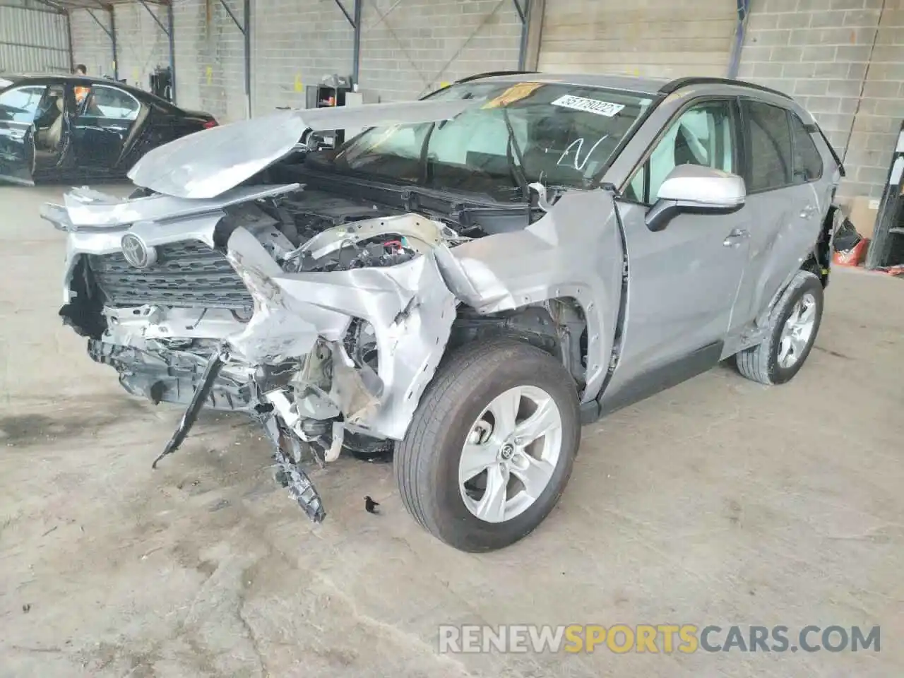 2 Photograph of a damaged car 2T3W1RFV4MW153447 TOYOTA RAV4 2021