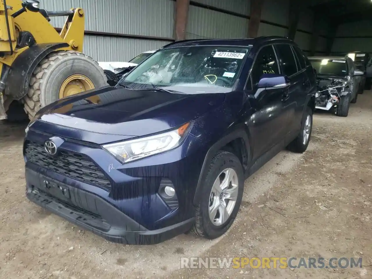 2 Photograph of a damaged car 2T3W1RFV4MW161726 TOYOTA RAV4 2021