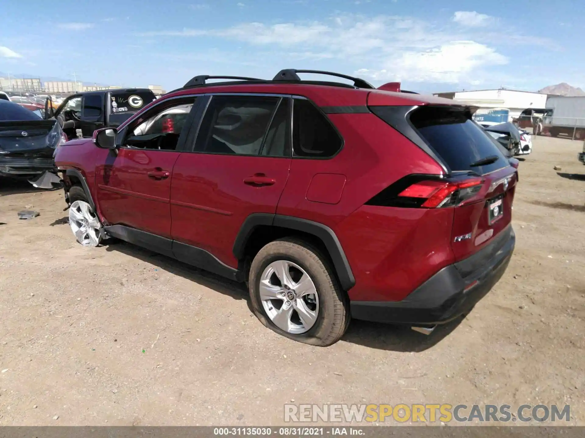 3 Photograph of a damaged car 2T3W1RFV4MW167137 TOYOTA RAV4 2021