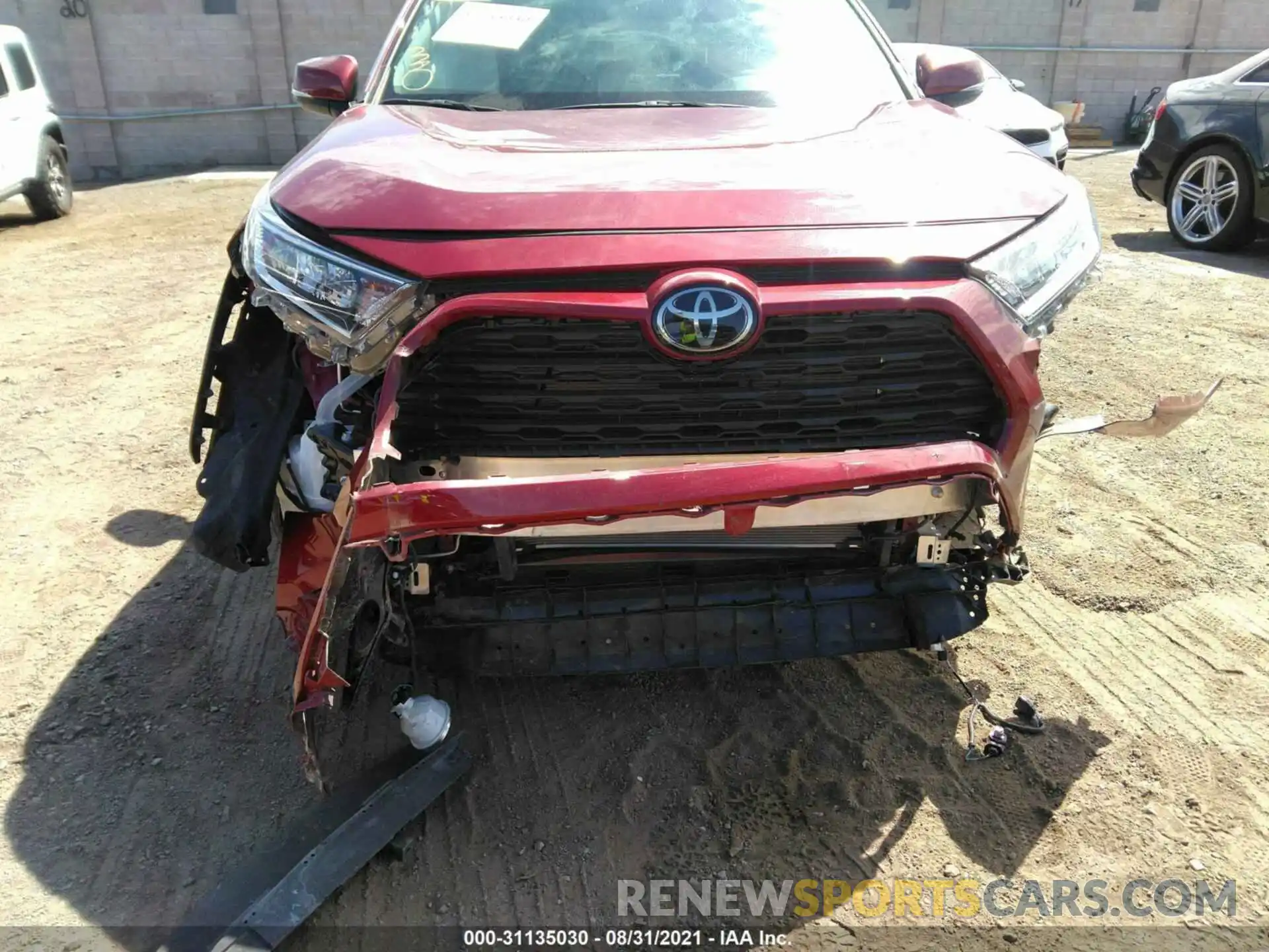 6 Photograph of a damaged car 2T3W1RFV4MW167137 TOYOTA RAV4 2021