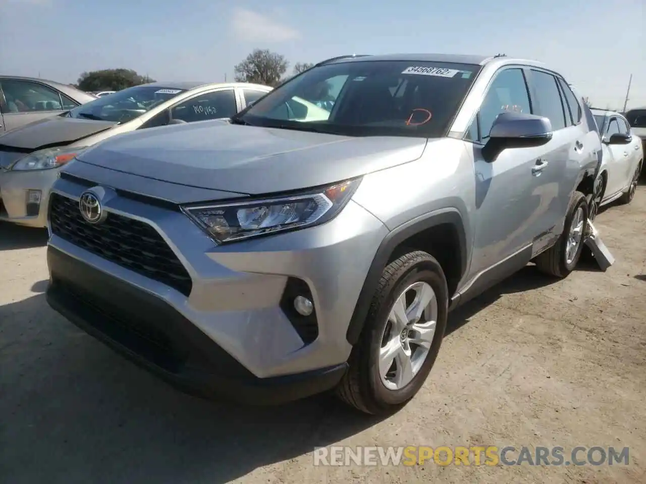 2 Фотография поврежденного автомобиля 2T3W1RFV4MW167834 TOYOTA RAV4 2021