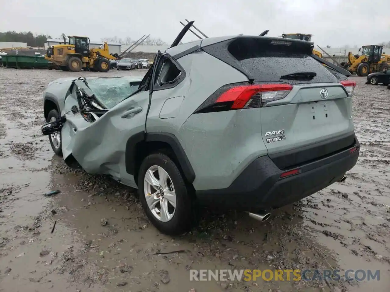 3 Photograph of a damaged car 2T3W1RFV4MW179191 TOYOTA RAV4 2021