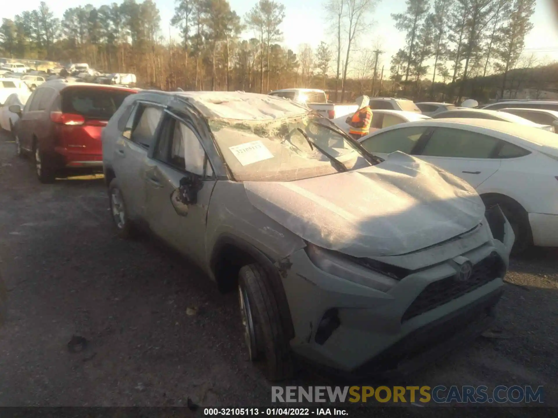 6 Photograph of a damaged car 2T3W1RFV5MC089307 TOYOTA RAV4 2021