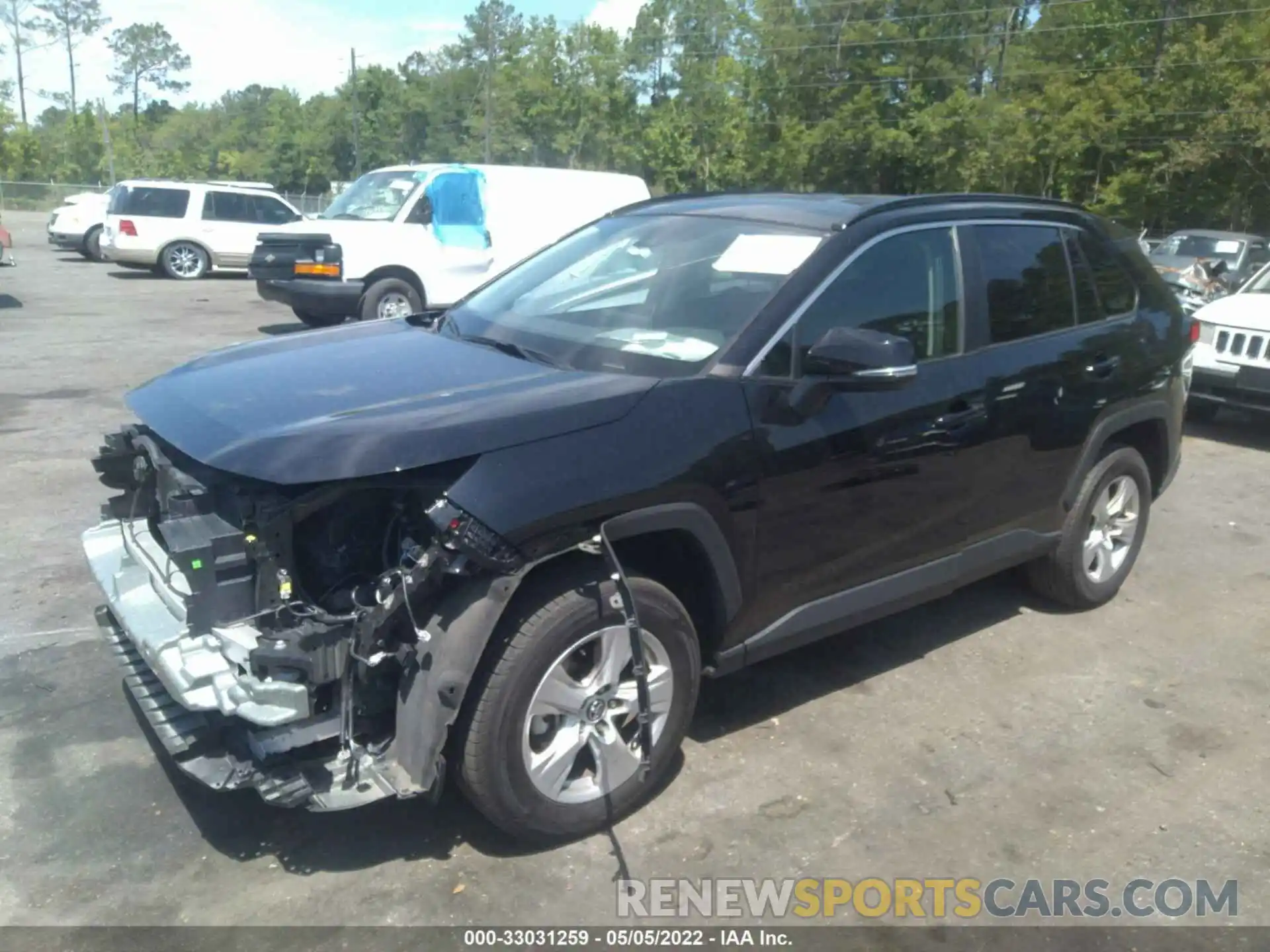 2 Photograph of a damaged car 2T3W1RFV5MC100838 TOYOTA RAV4 2021