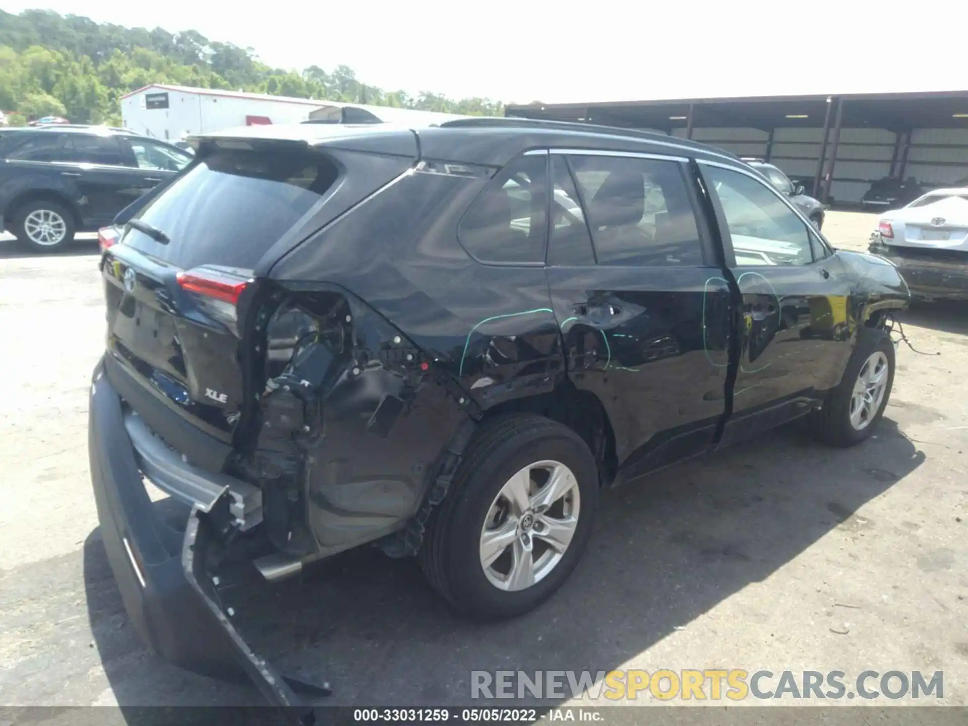 4 Photograph of a damaged car 2T3W1RFV5MC100838 TOYOTA RAV4 2021