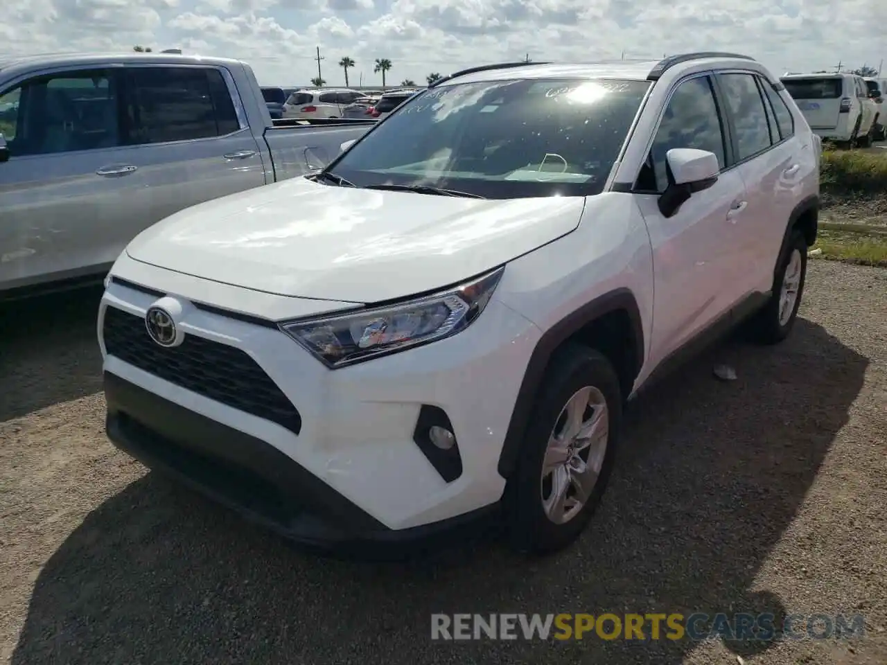 2 Photograph of a damaged car 2T3W1RFV5MC101911 TOYOTA RAV4 2021