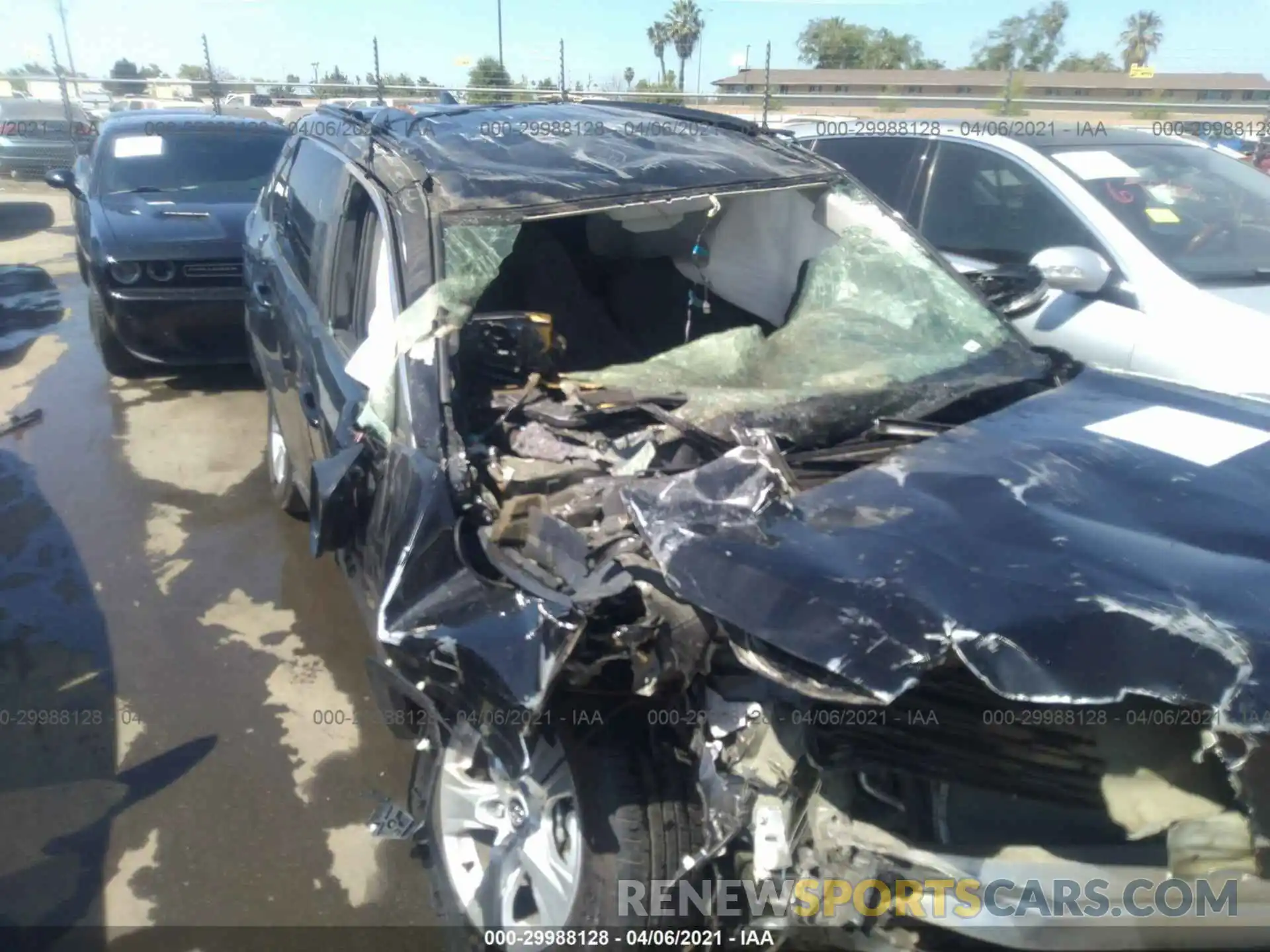 6 Photograph of a damaged car 2T3W1RFV5MC105845 TOYOTA RAV4 2021