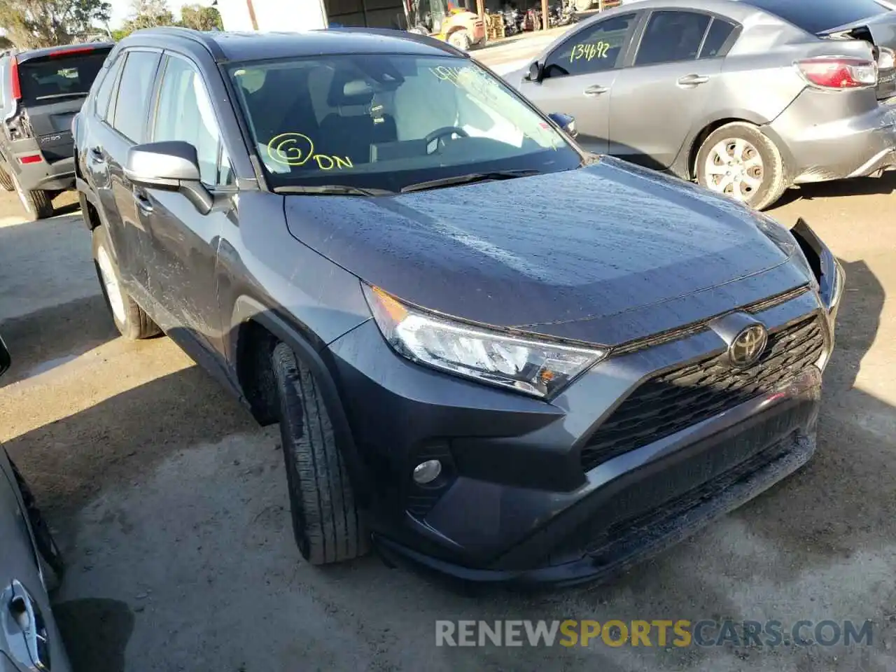 1 Photograph of a damaged car 2T3W1RFV5MC123701 TOYOTA RAV4 2021