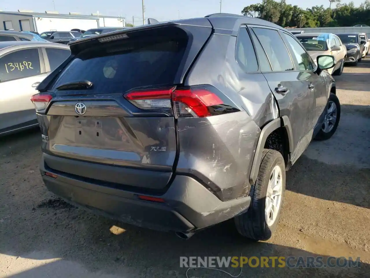 4 Photograph of a damaged car 2T3W1RFV5MC123701 TOYOTA RAV4 2021