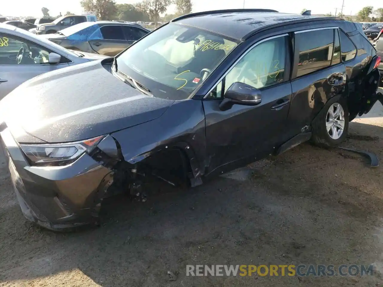 9 Photograph of a damaged car 2T3W1RFV5MC123701 TOYOTA RAV4 2021