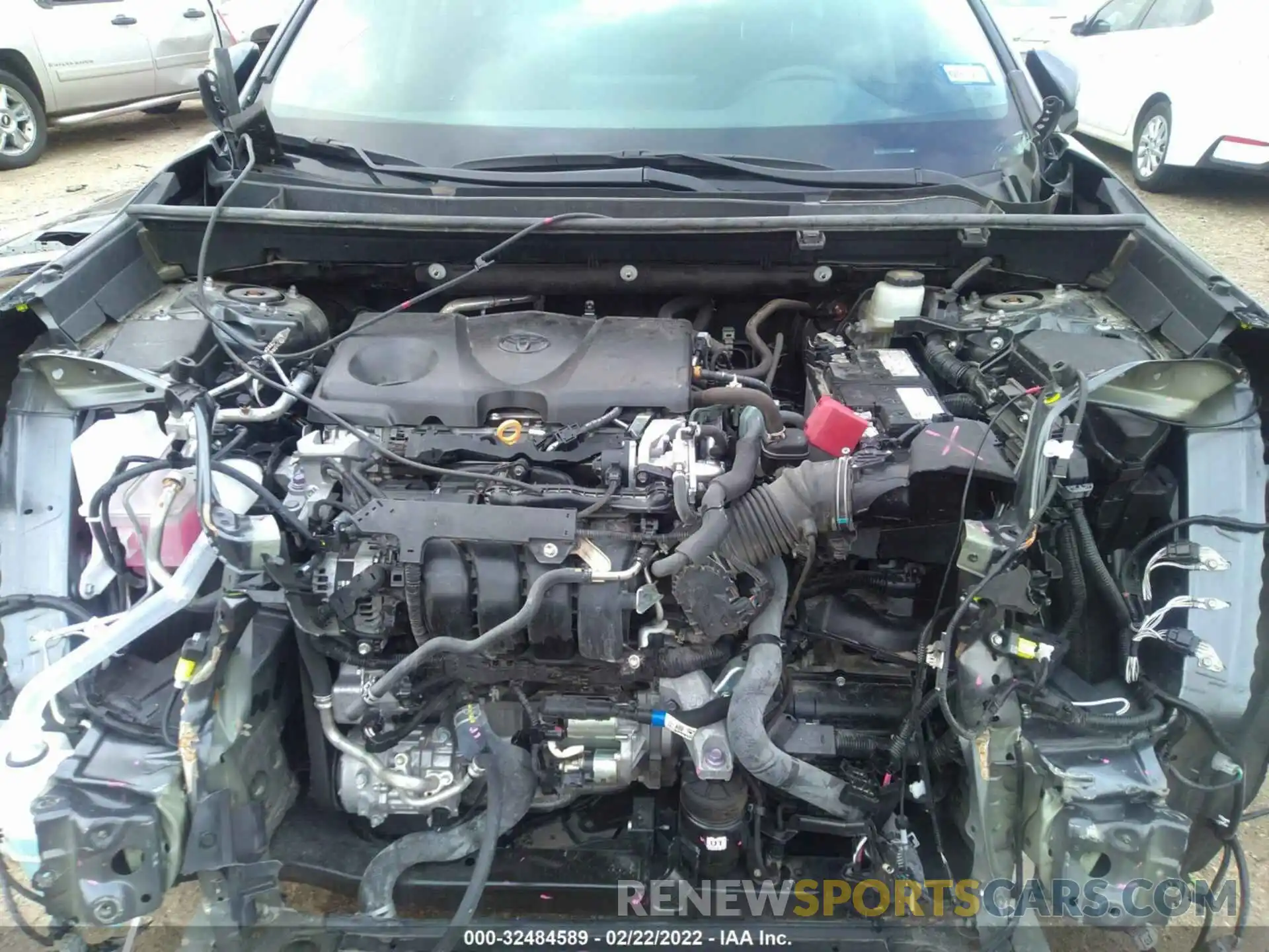 10 Фотография поврежденного автомобиля 2T3W1RFV5MC125402 TOYOTA RAV4 2021