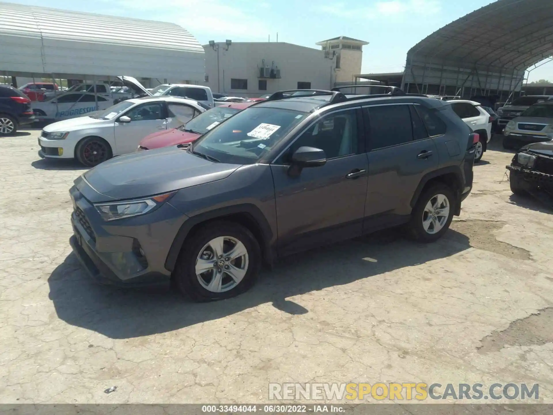 2 Photograph of a damaged car 2T3W1RFV5MC129921 TOYOTA RAV4 2021