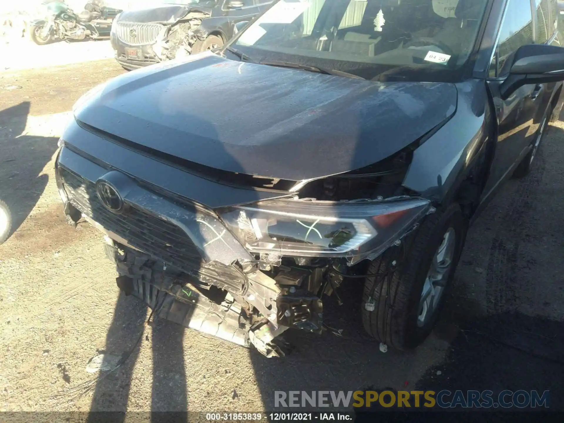 6 Фотография поврежденного автомобиля 2T3W1RFV5MC133709 TOYOTA RAV4 2021