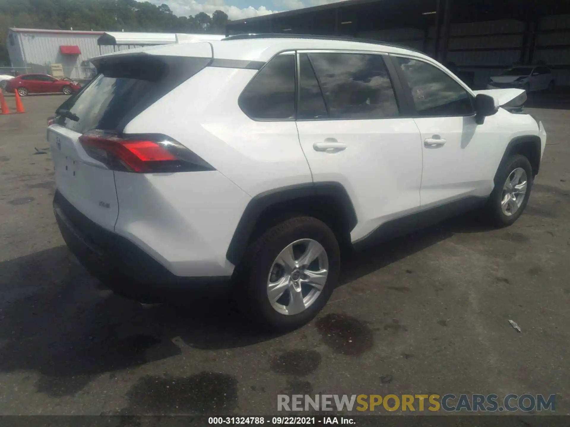 4 Фотография поврежденного автомобиля 2T3W1RFV5MC133838 TOYOTA RAV4 2021