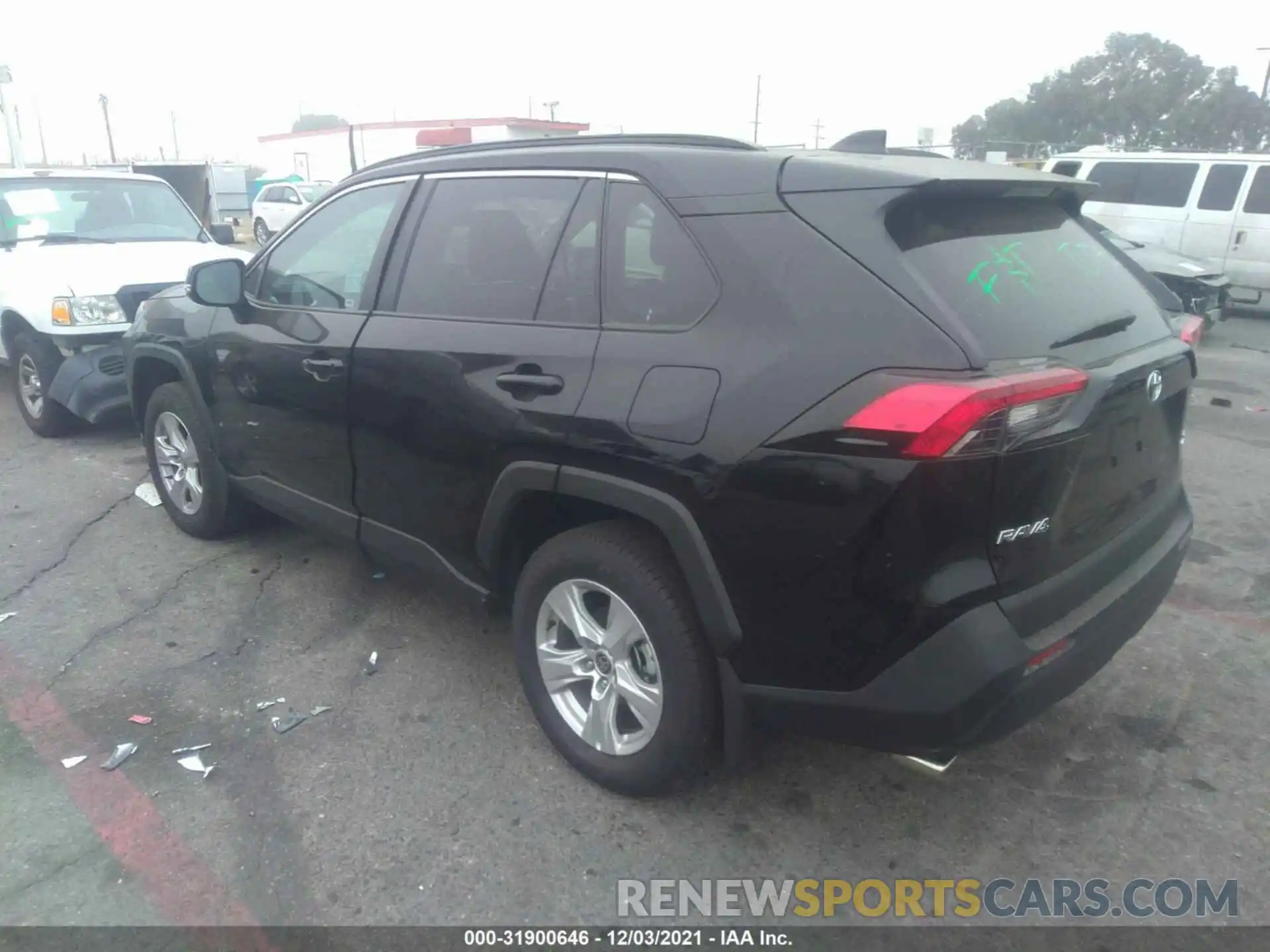 3 Фотография поврежденного автомобиля 2T3W1RFV5MC142569 TOYOTA RAV4 2021