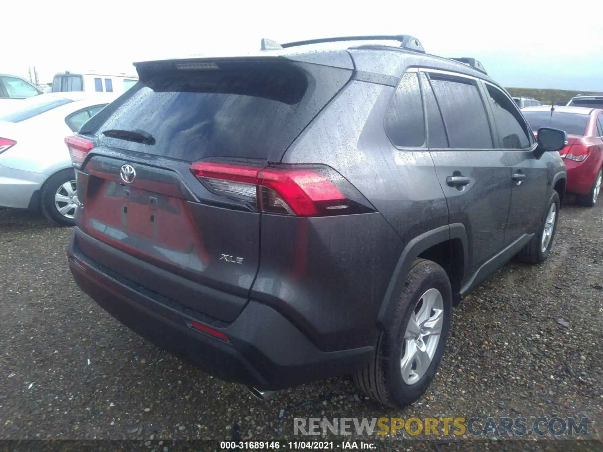 4 Photograph of a damaged car 2T3W1RFV5MC146671 TOYOTA RAV4 2021