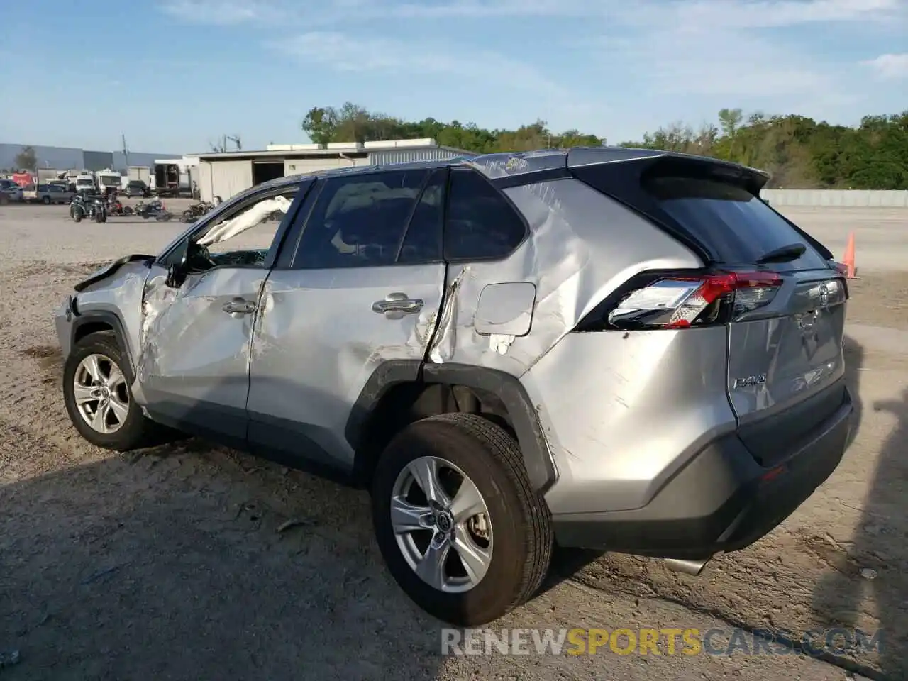 2 Photograph of a damaged car 2T3W1RFV5MC163311 TOYOTA RAV4 2021