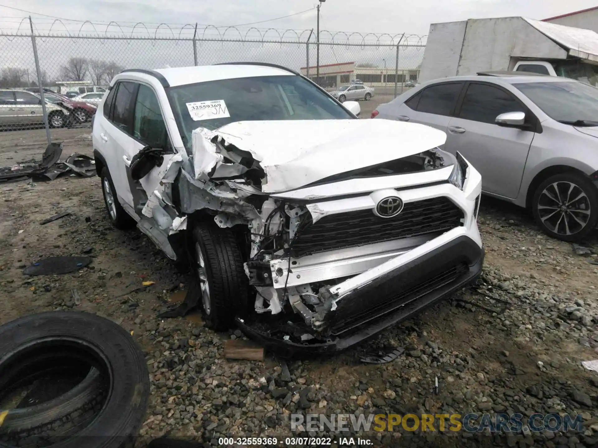 6 Photograph of a damaged car 2T3W1RFV5MC168718 TOYOTA RAV4 2021