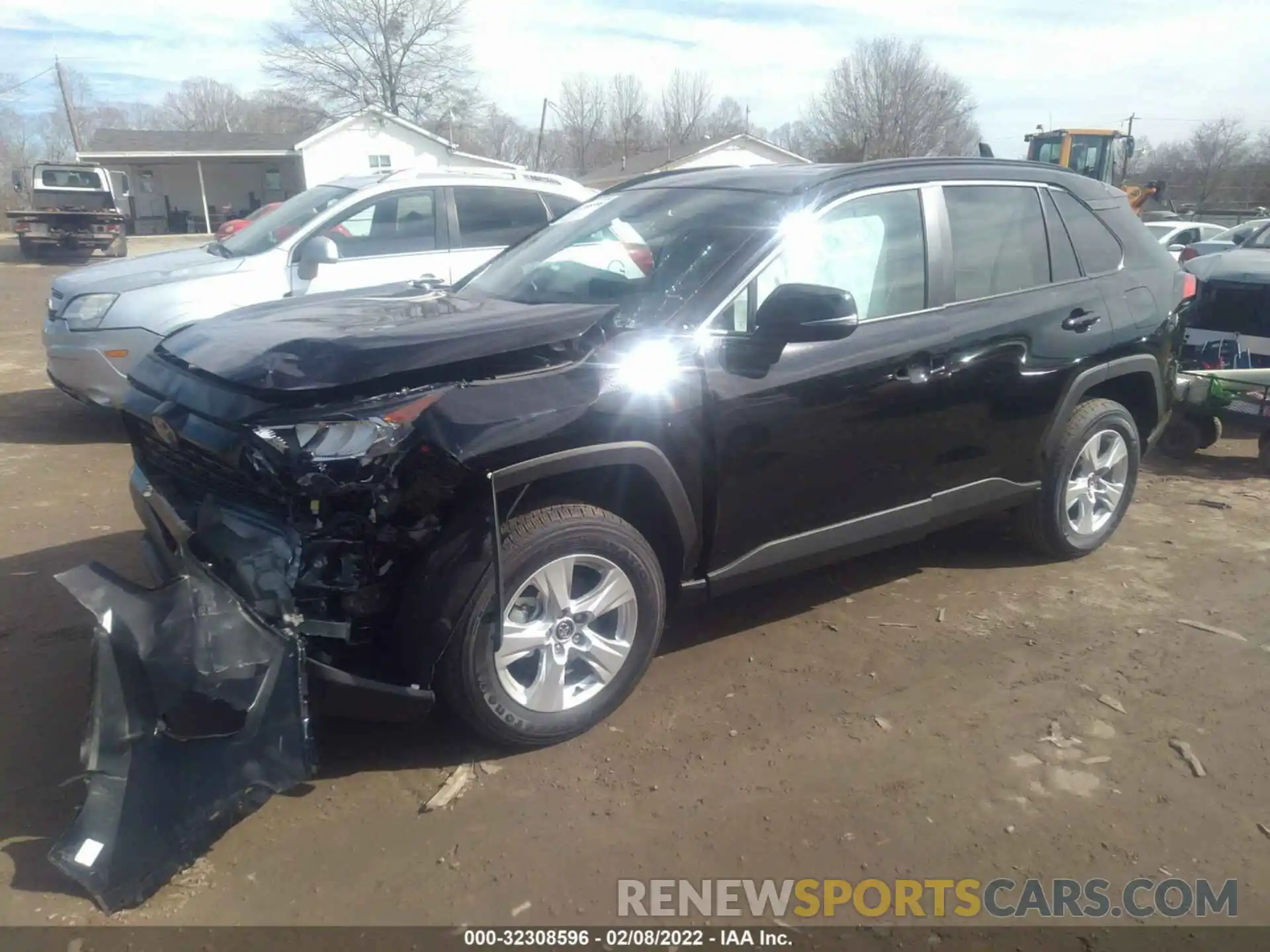 2 Photograph of a damaged car 2T3W1RFV5MW108436 TOYOTA RAV4 2021