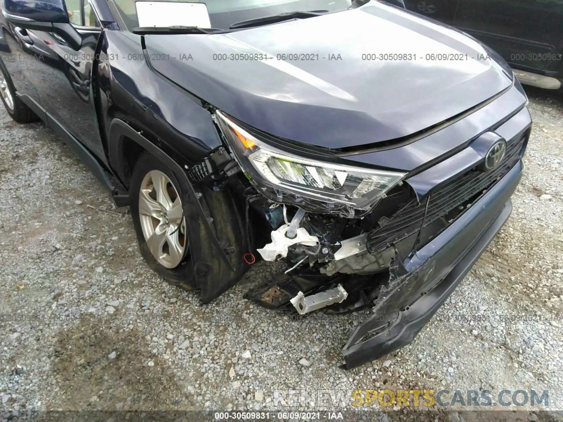 6 Photograph of a damaged car 2T3W1RFV5MW110218 TOYOTA RAV4 2021