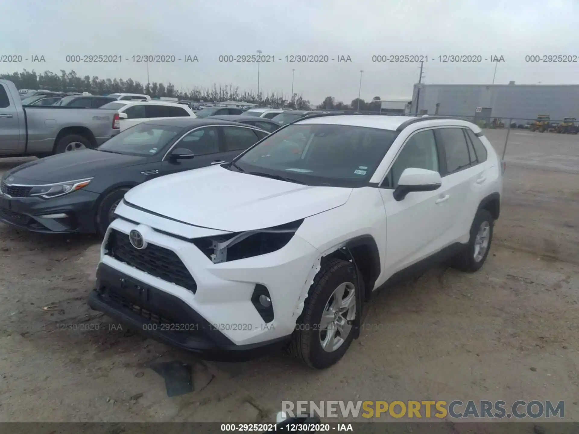 2 Фотография поврежденного автомобиля 2T3W1RFV5MW112891 TOYOTA RAV4 2021