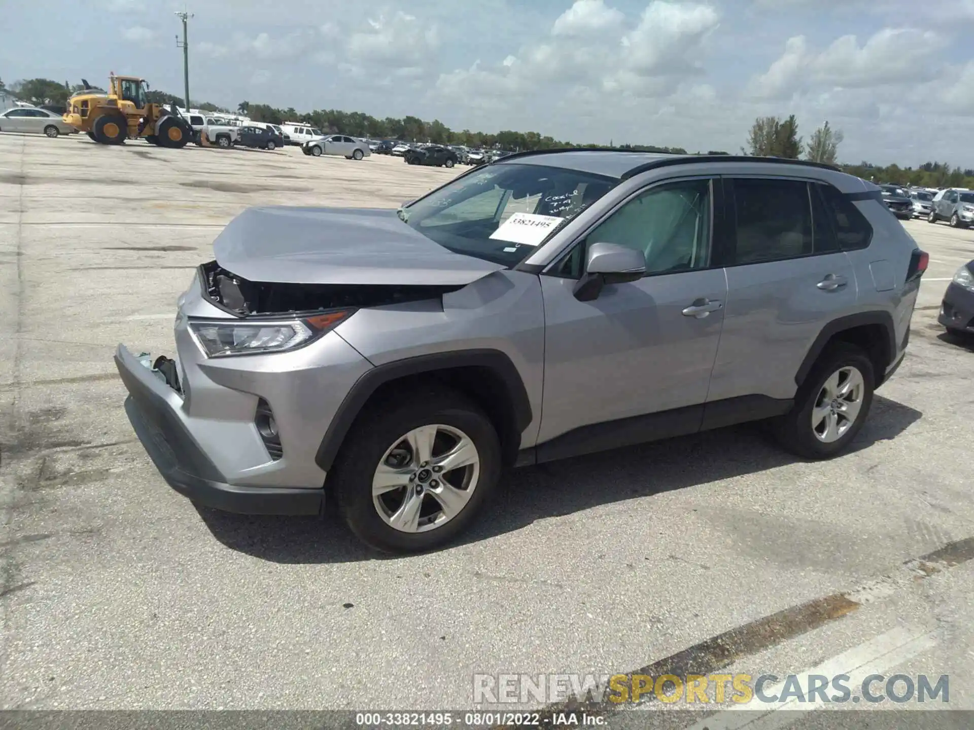 2 Photograph of a damaged car 2T3W1RFV5MW113135 TOYOTA RAV4 2021