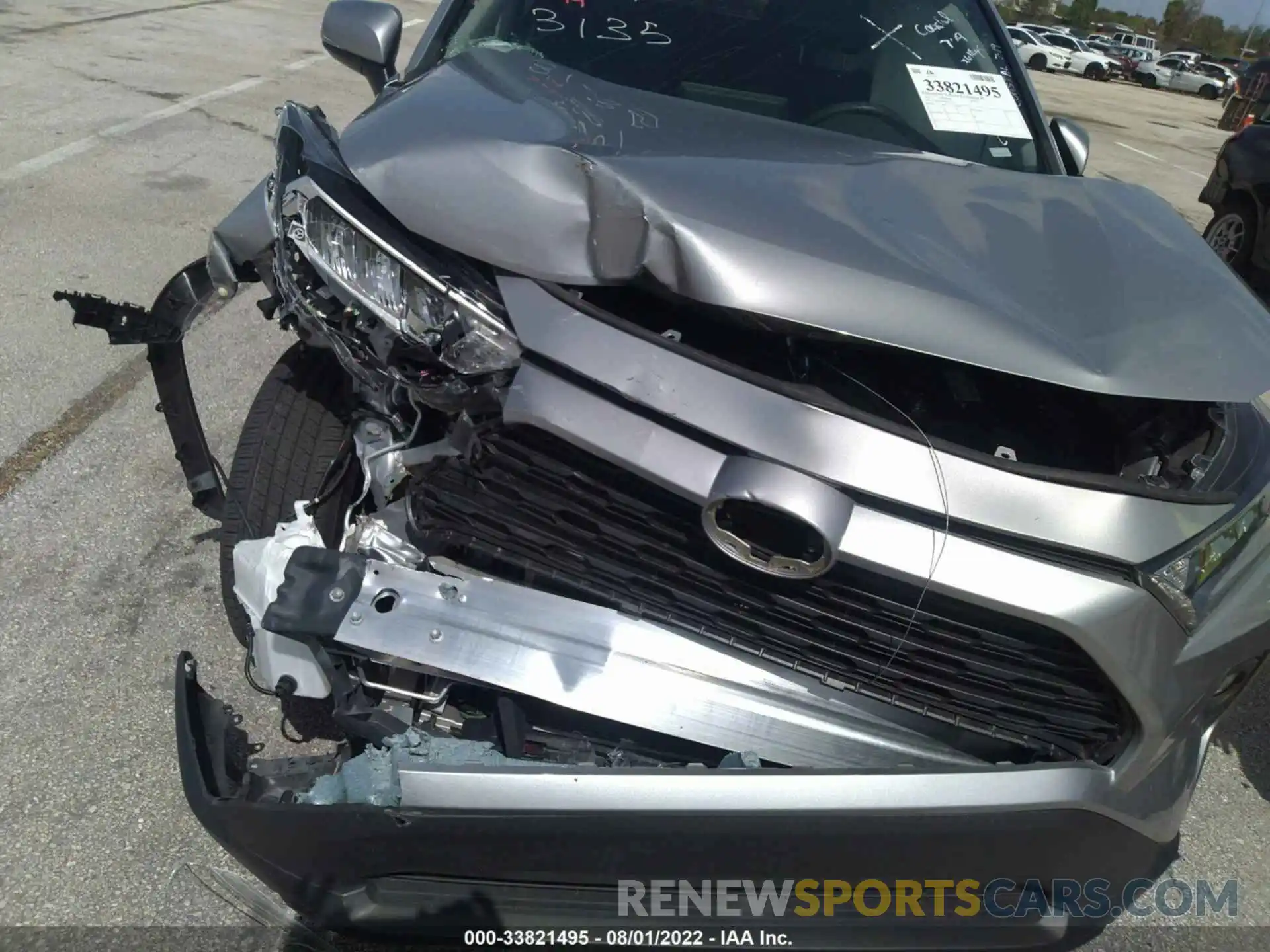 6 Photograph of a damaged car 2T3W1RFV5MW113135 TOYOTA RAV4 2021