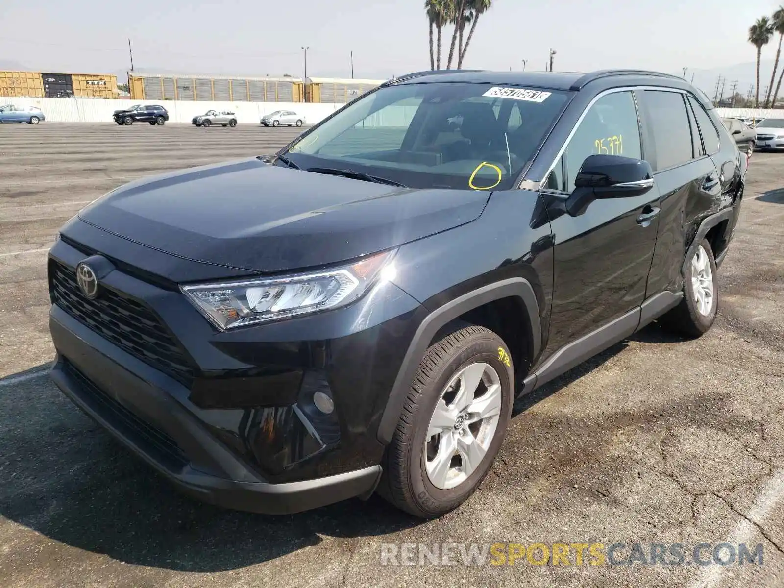 2 Photograph of a damaged car 2T3W1RFV5MW121428 TOYOTA RAV4 2021