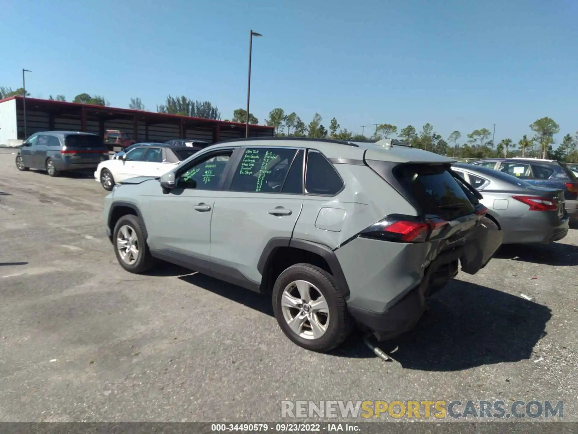 3 Photograph of a damaged car 2T3W1RFV5MW122384 TOYOTA RAV4 2021