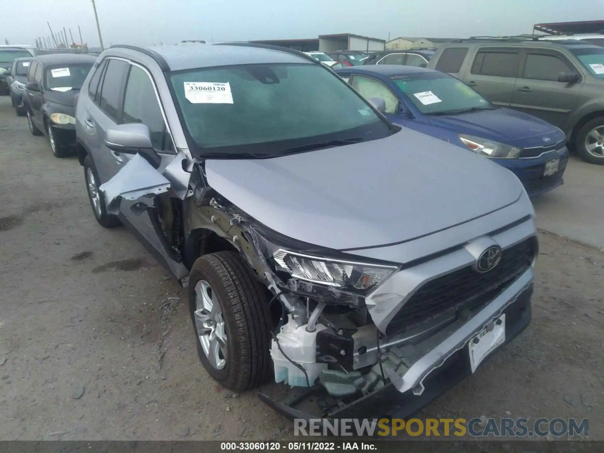 1 Photograph of a damaged car 2T3W1RFV5MW127276 TOYOTA RAV4 2021