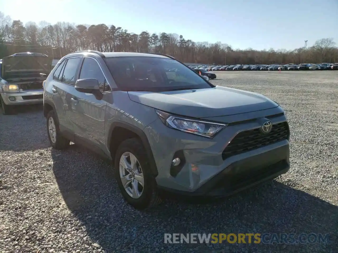 1 Photograph of a damaged car 2T3W1RFV5MW129951 TOYOTA RAV4 2021