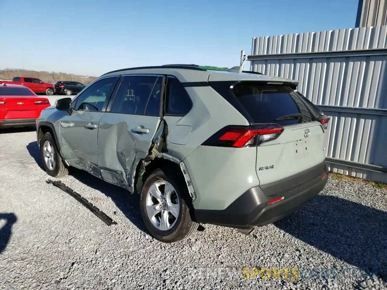 3 Photograph of a damaged car 2T3W1RFV5MW129951 TOYOTA RAV4 2021