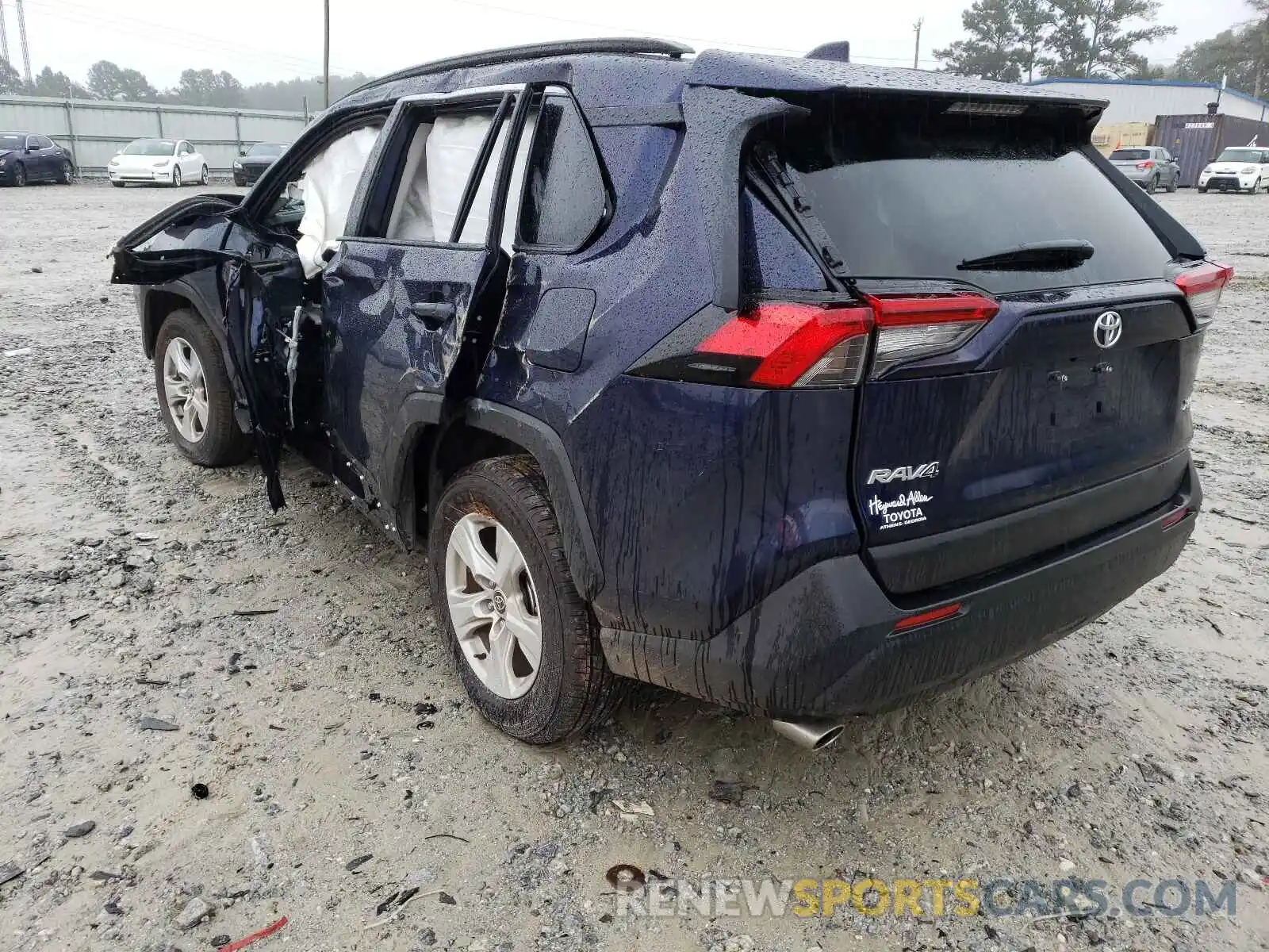 3 Photograph of a damaged car 2T3W1RFV5MW154445 TOYOTA RAV4 2021