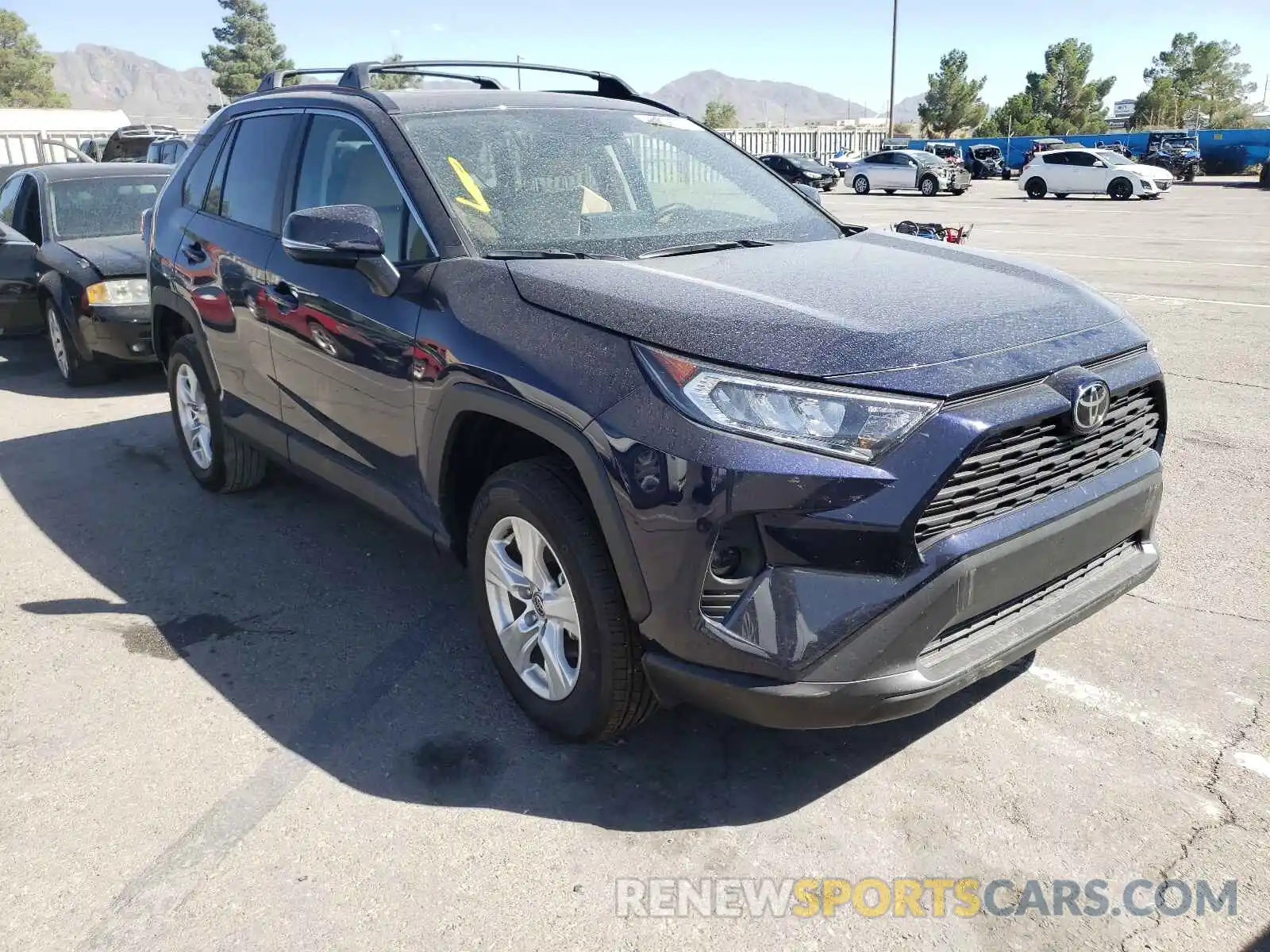 1 Photograph of a damaged car 2T3W1RFV5MW157815 TOYOTA RAV4 2021