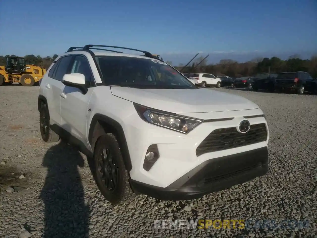 1 Photograph of a damaged car 2T3W1RFV5MW161685 TOYOTA RAV4 2021