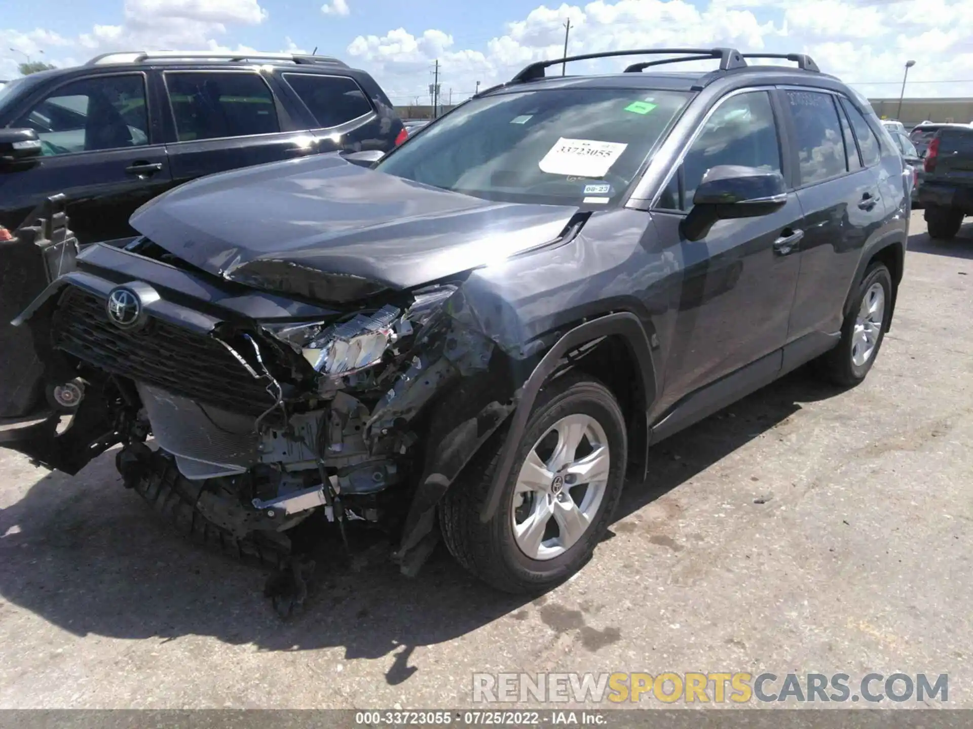 2 Photograph of a damaged car 2T3W1RFV5MW166224 TOYOTA RAV4 2021