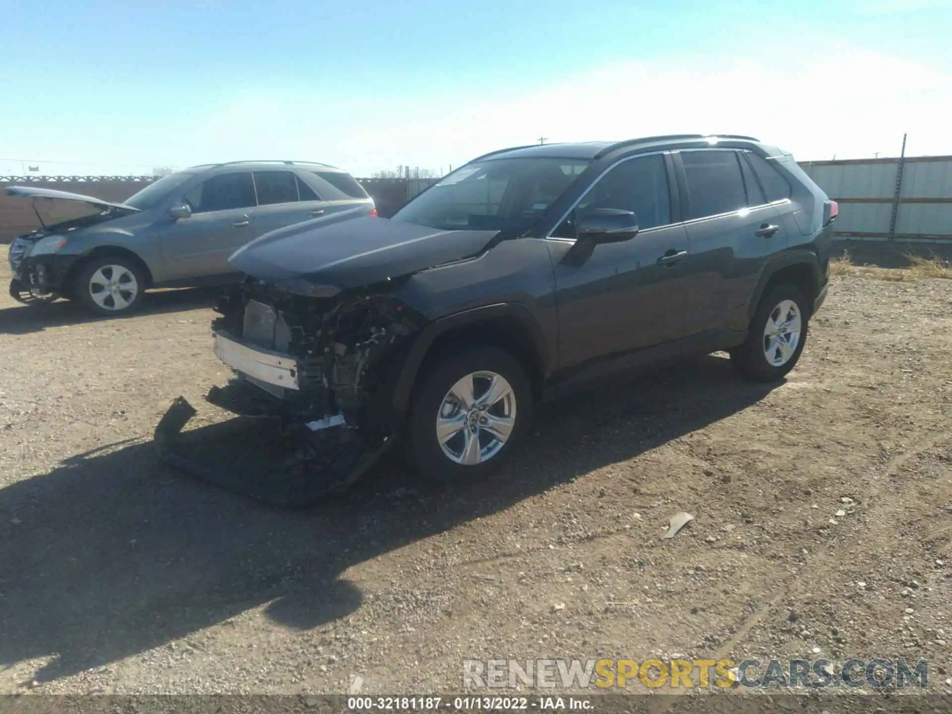 2 Photograph of a damaged car 2T3W1RFV5MW166580 TOYOTA RAV4 2021