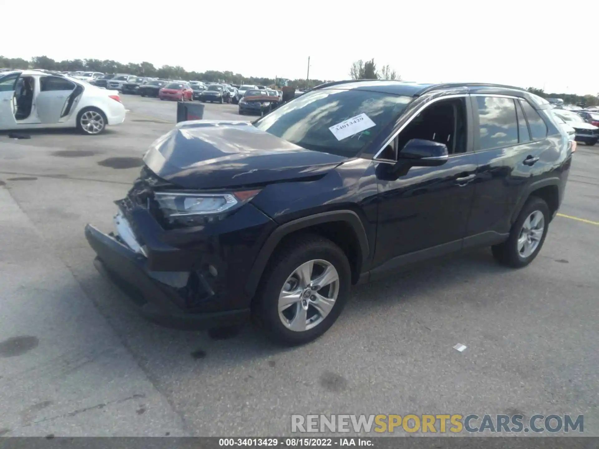 2 Photograph of a damaged car 2T3W1RFV5MW181094 TOYOTA RAV4 2021