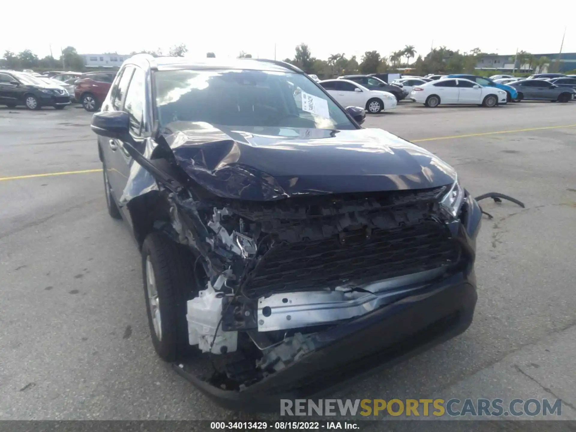 6 Photograph of a damaged car 2T3W1RFV5MW181094 TOYOTA RAV4 2021