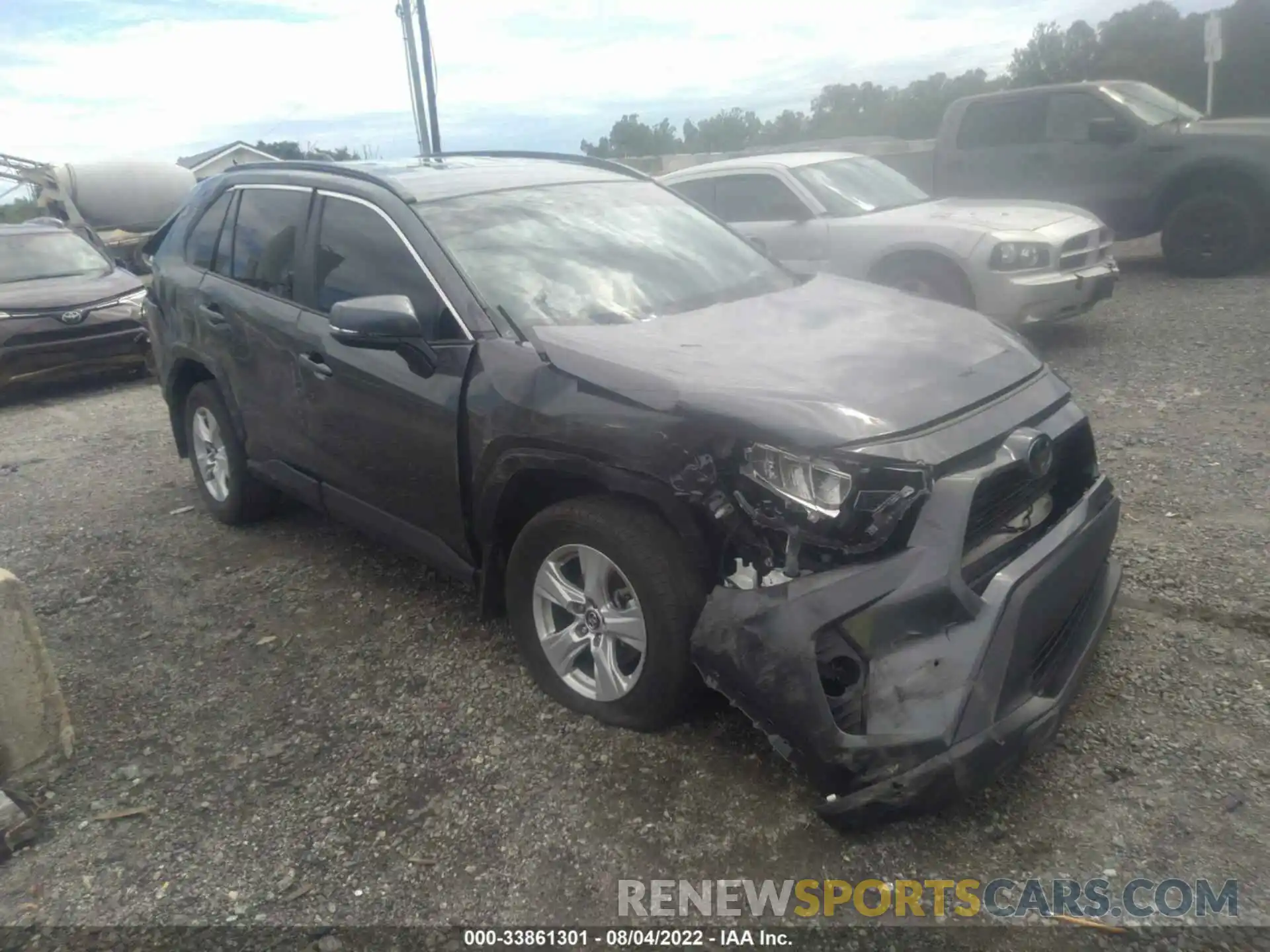 1 Photograph of a damaged car 2T3W1RFV6MC087243 TOYOTA RAV4 2021