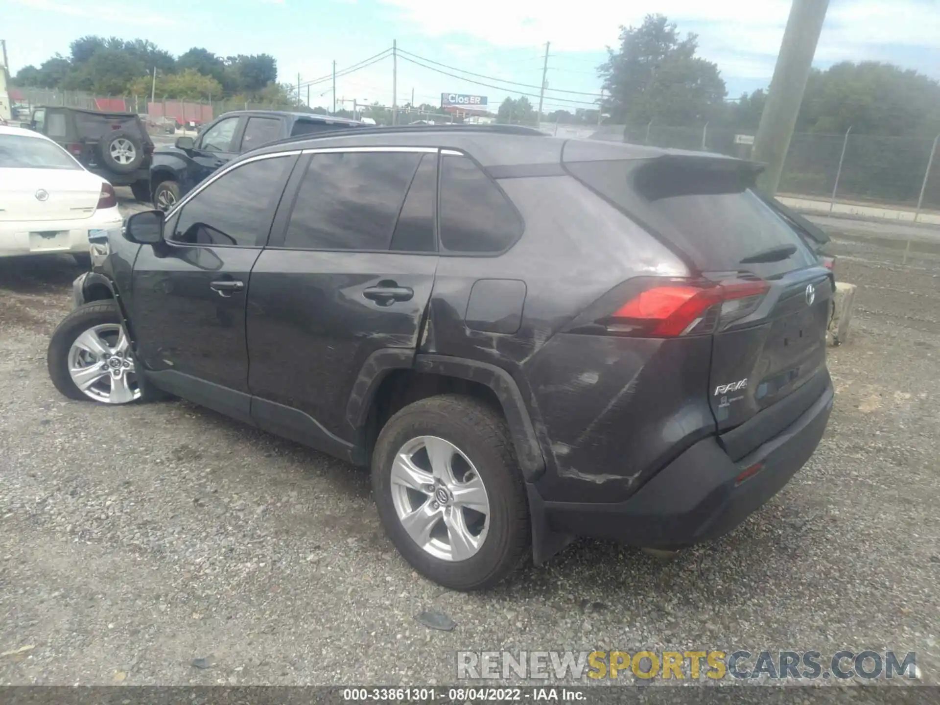 3 Photograph of a damaged car 2T3W1RFV6MC087243 TOYOTA RAV4 2021