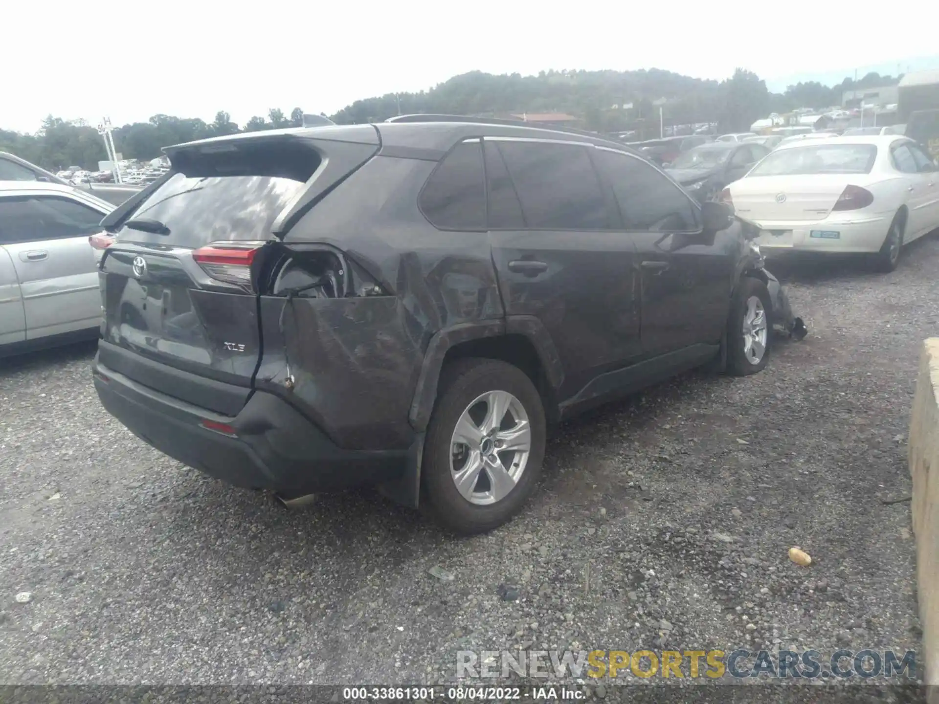 4 Photograph of a damaged car 2T3W1RFV6MC087243 TOYOTA RAV4 2021