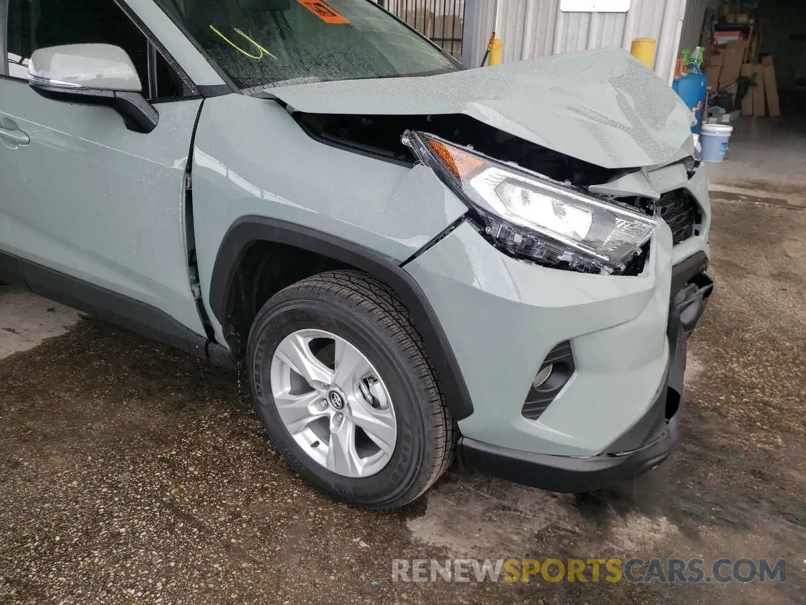 9 Фотография поврежденного автомобиля 2T3W1RFV6MC087646 TOYOTA RAV4 2021