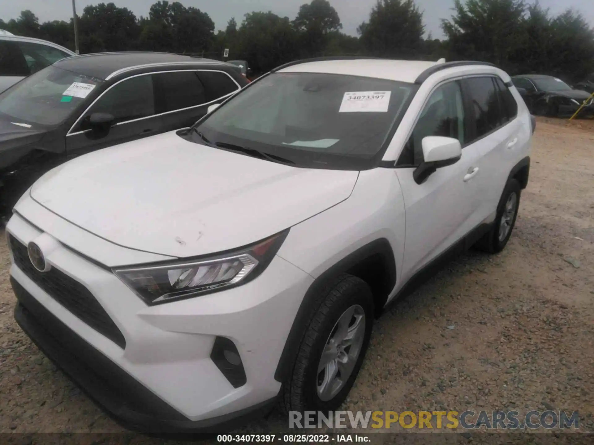 2 Photograph of a damaged car 2T3W1RFV6MC088165 TOYOTA RAV4 2021