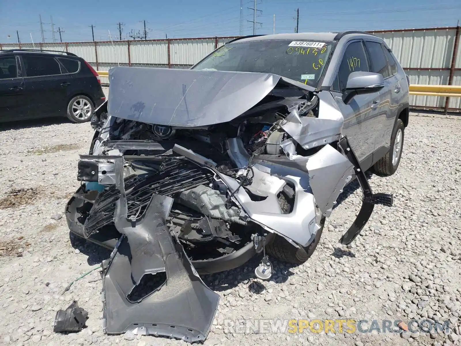 2 Photograph of a damaged car 2T3W1RFV6MC094130 TOYOTA RAV4 2021