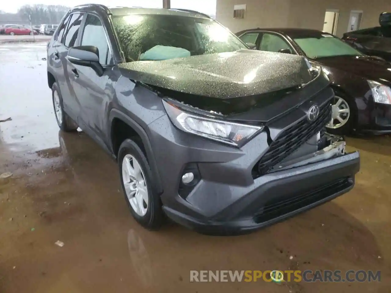 1 Photograph of a damaged car 2T3W1RFV6MC097058 TOYOTA RAV4 2021