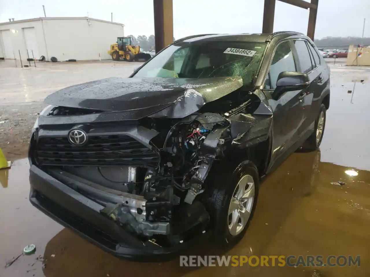 2 Photograph of a damaged car 2T3W1RFV6MC097058 TOYOTA RAV4 2021